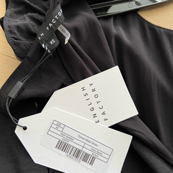 NWT - English Factory flutter sleeve maxi dress - Picture 8 of 11